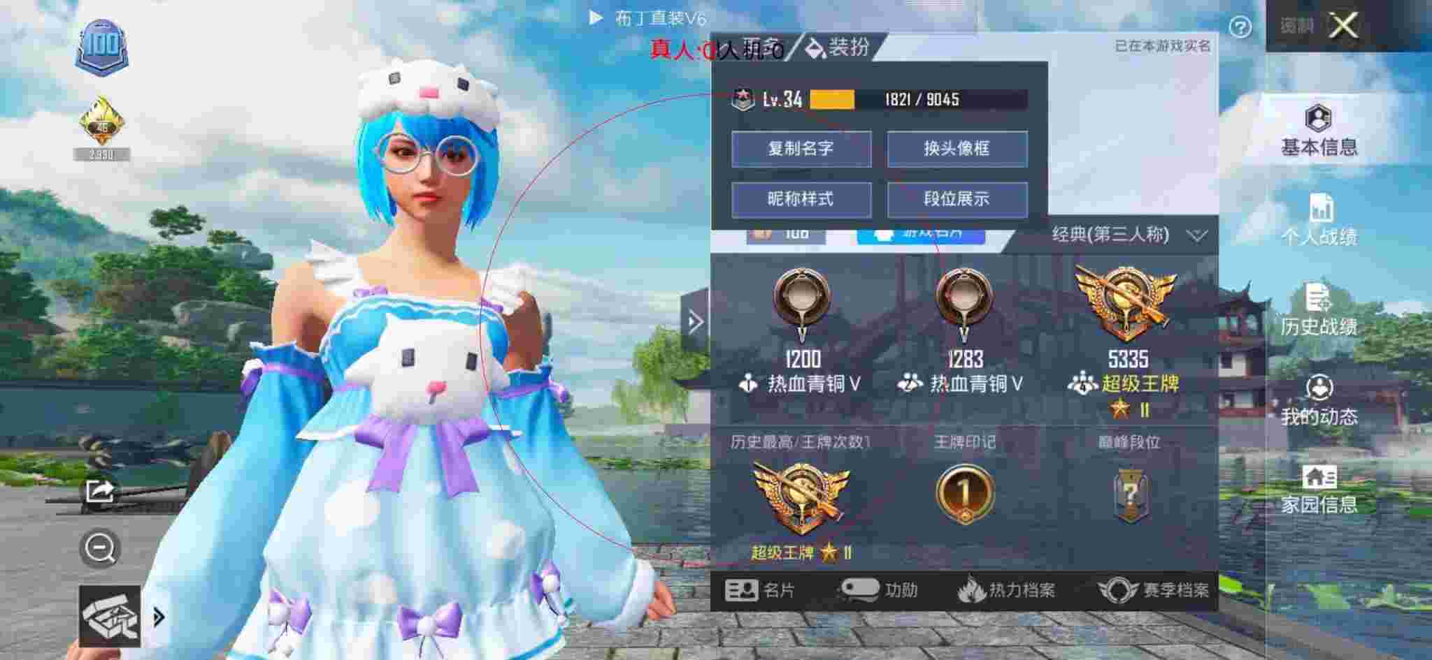 和平精英布丁直装透视 - 和平精英挂件图片大全可爱高清辅助预览图